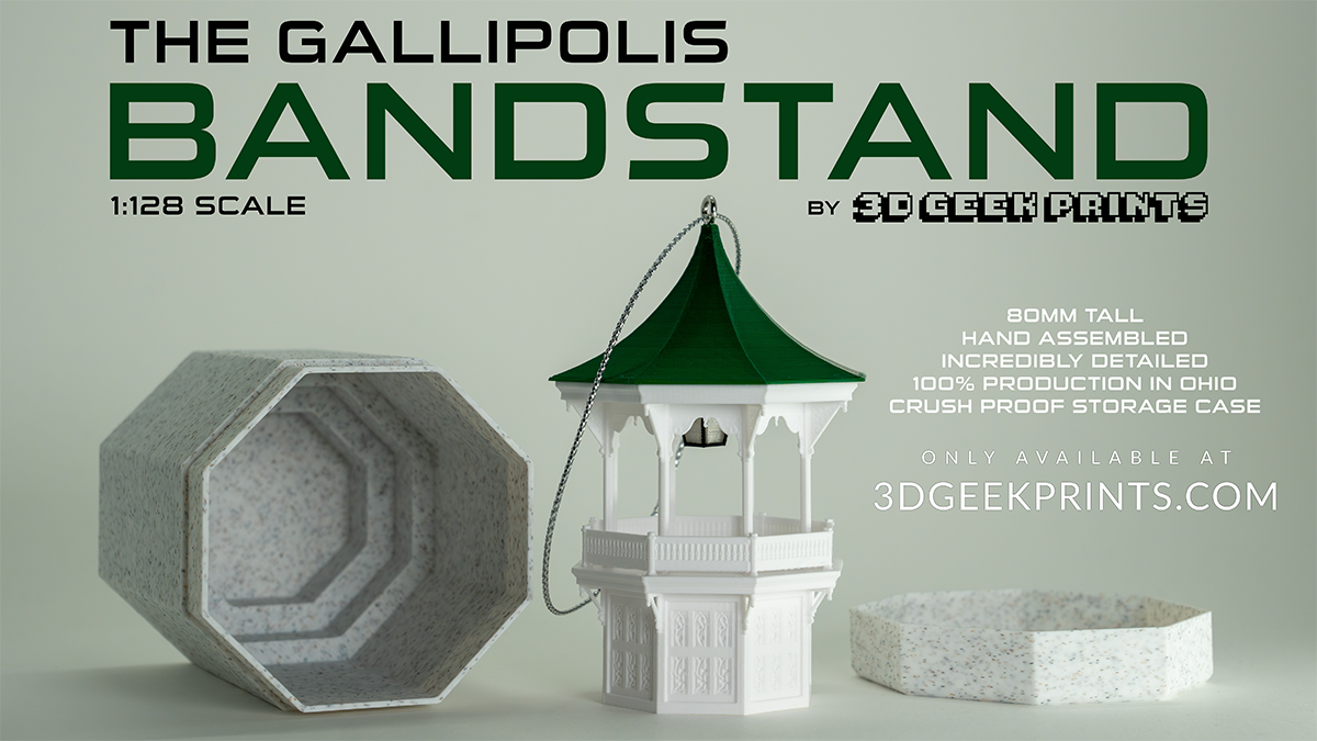 Gallipolis Bandstand Keepsake Ornament (1:128 Scale)