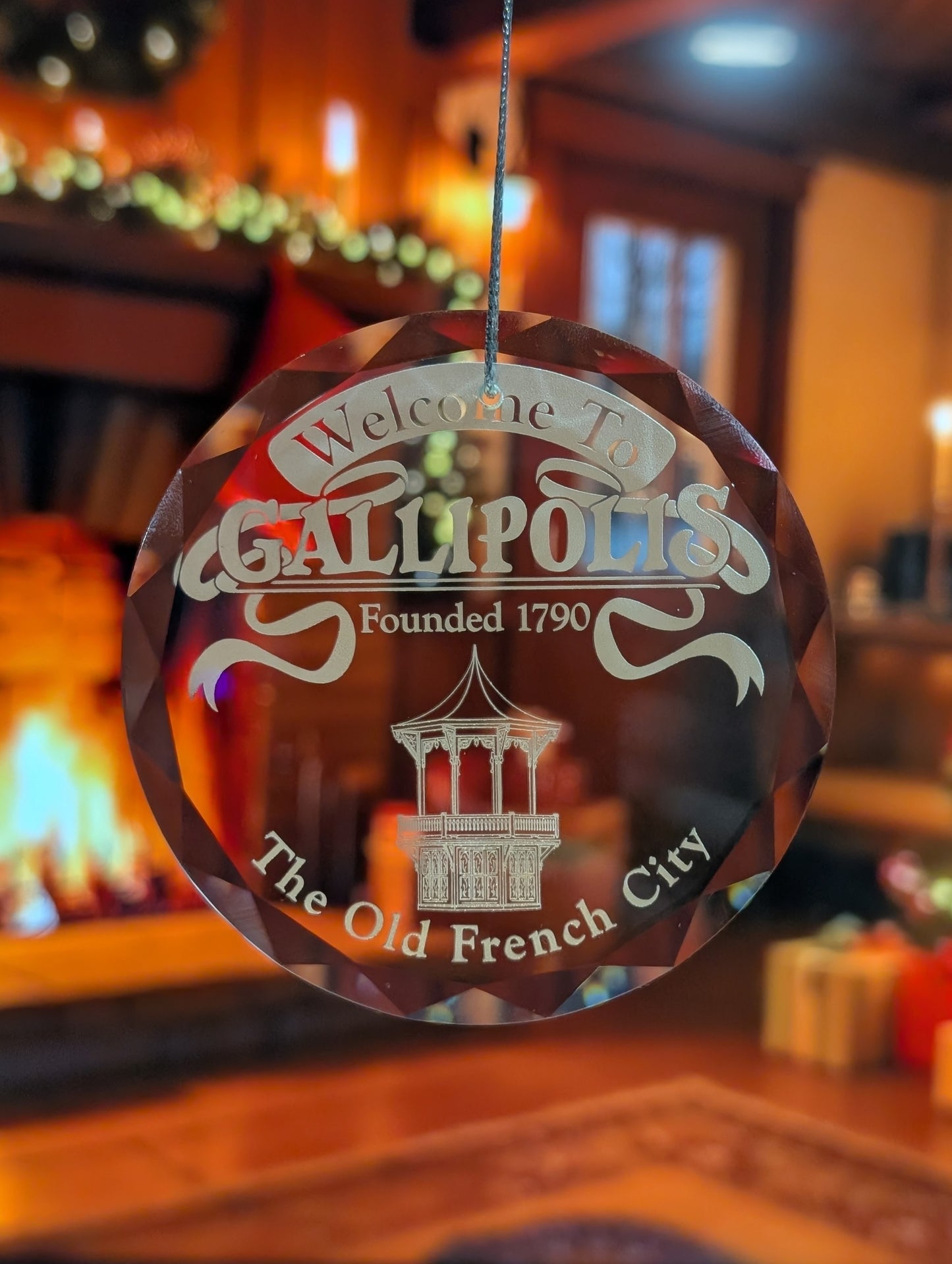 Welcome to Gallipolis Christmas Ornament
