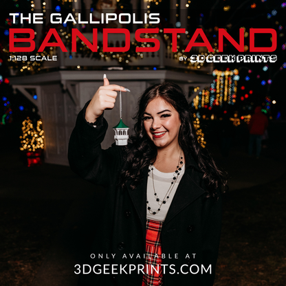 Gallipolis Bandstand Keepsake Ornament (1:128 Scale)