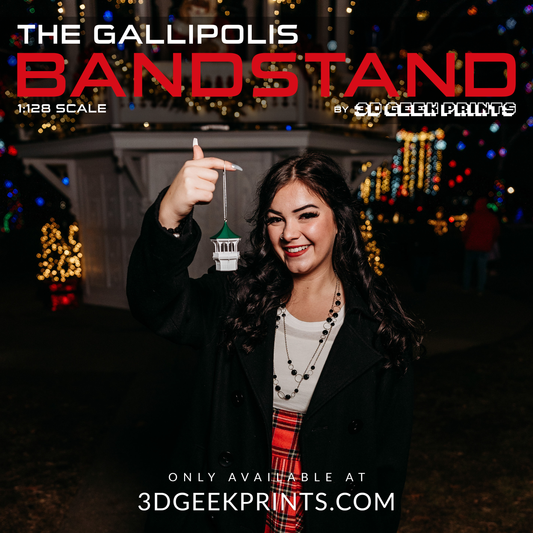 Gallipolis Bandstand Keepsake Ornament (1:128 Scale)