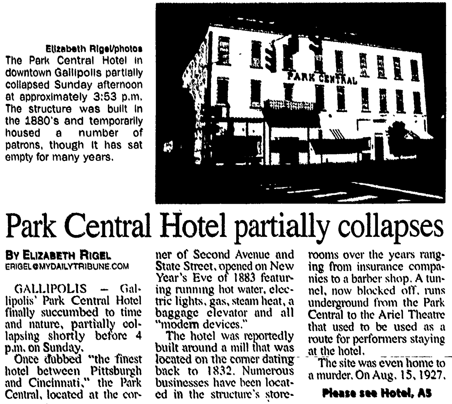 Park Central Hotel Keychain (Replica)