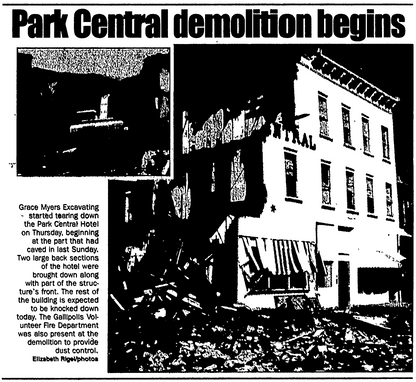 Park Central Hotel Keychain (Replica)